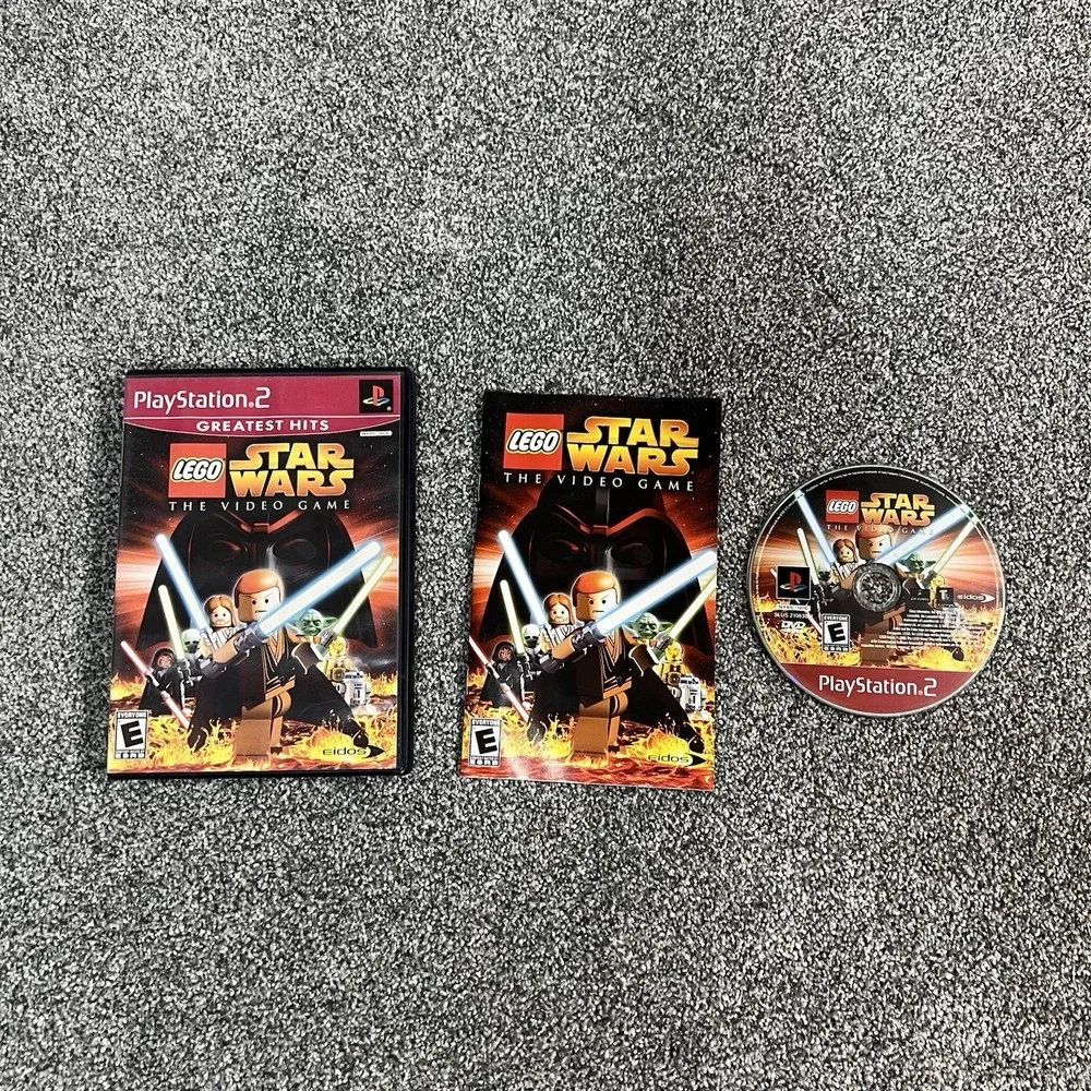LEGO Star Wars The Video Game PS2 Greatest Hits CIB Complete w Manual